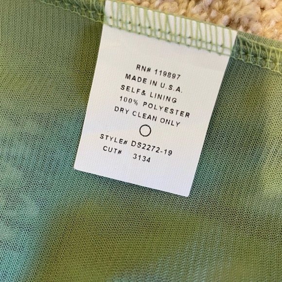 Collective Concepts Green, Spaghetti-Strap Dress (NWT) - Picture 5 of 6